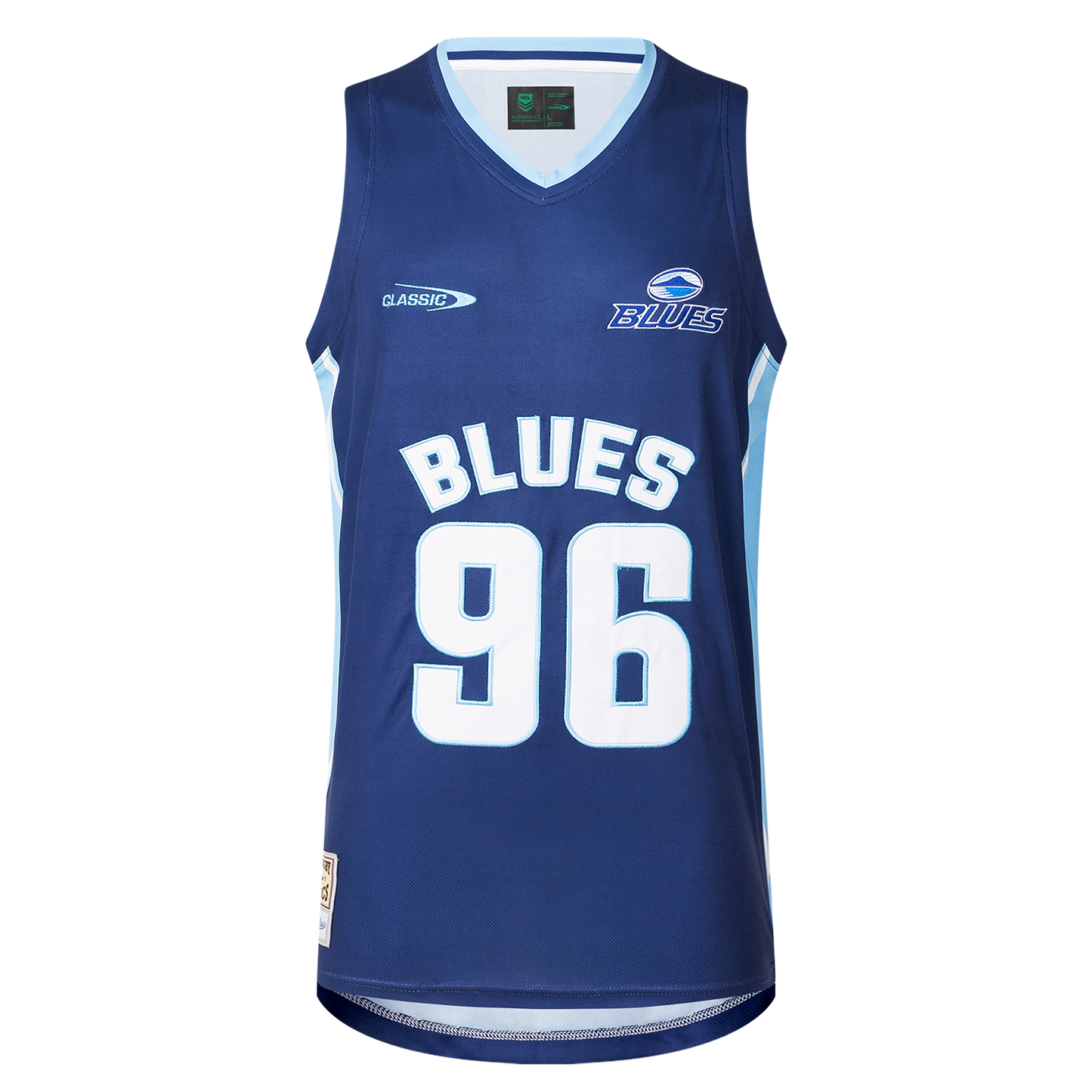 Blues Mens Basketball Singlet